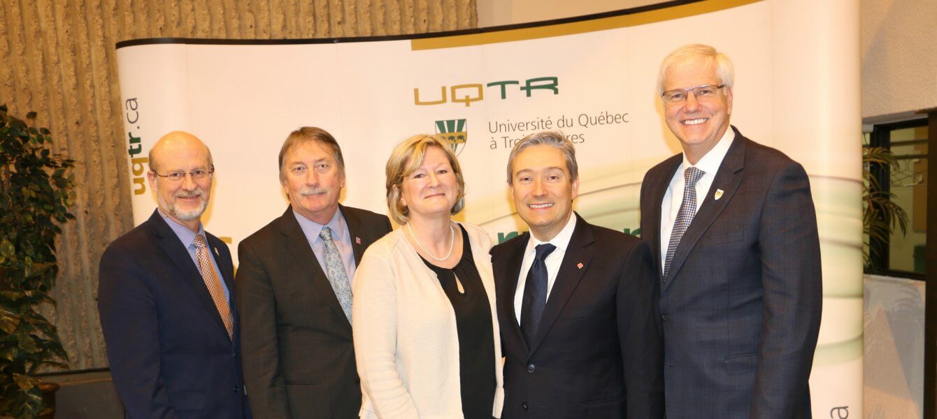 François-Philippe Champagne annonce 4,5 millions de dollars pour l’UQTR