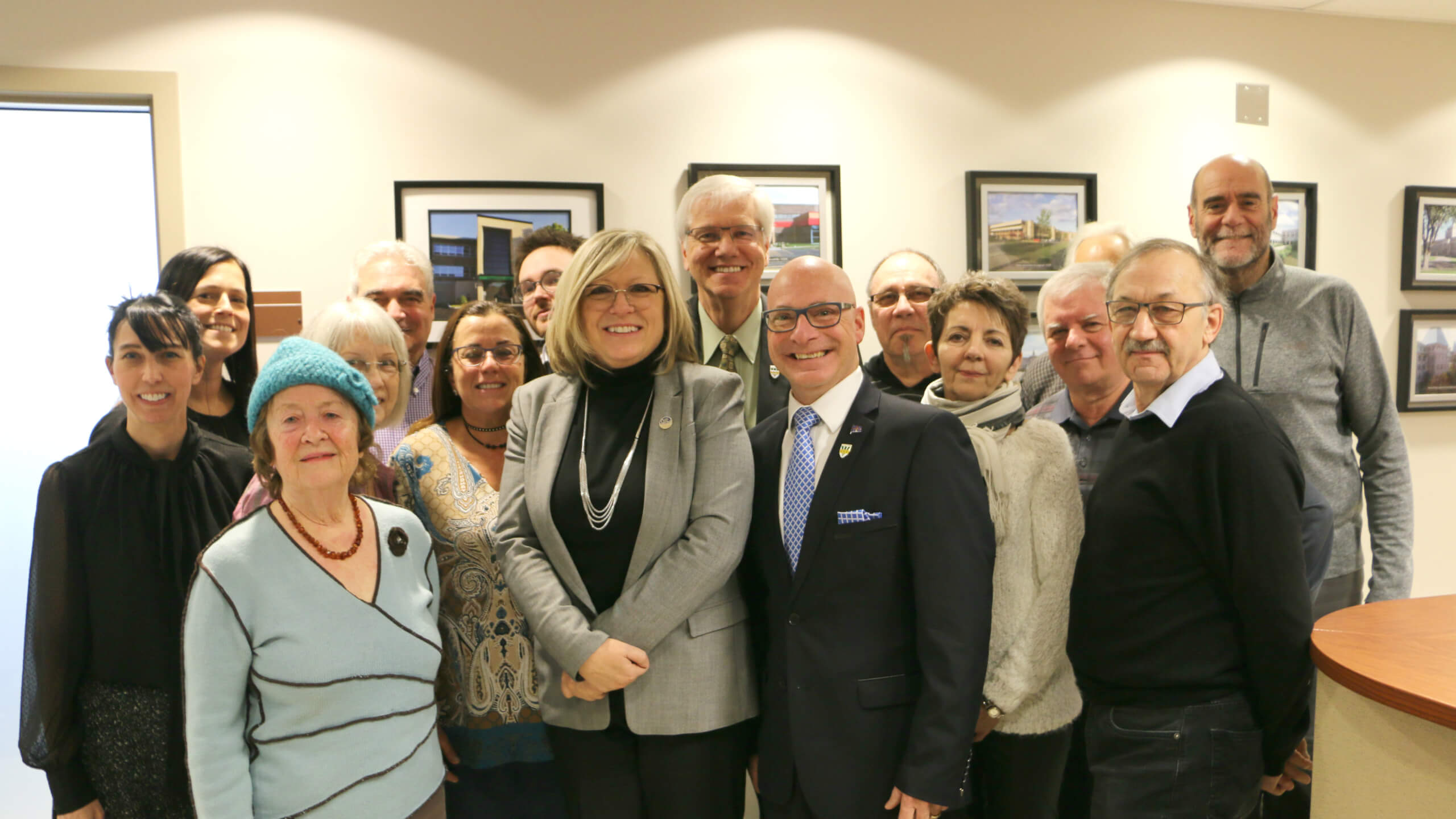 Un café avec la ministre