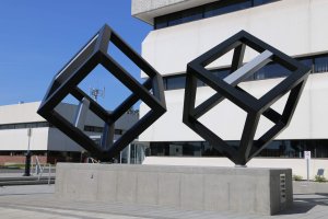 Le couple - Sculpture de Pierre Landry