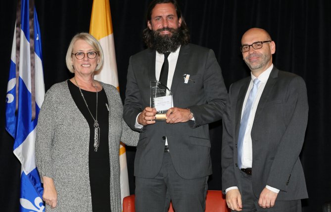 Un Prix d'excellence à la relève pour Johannes Frasnelli