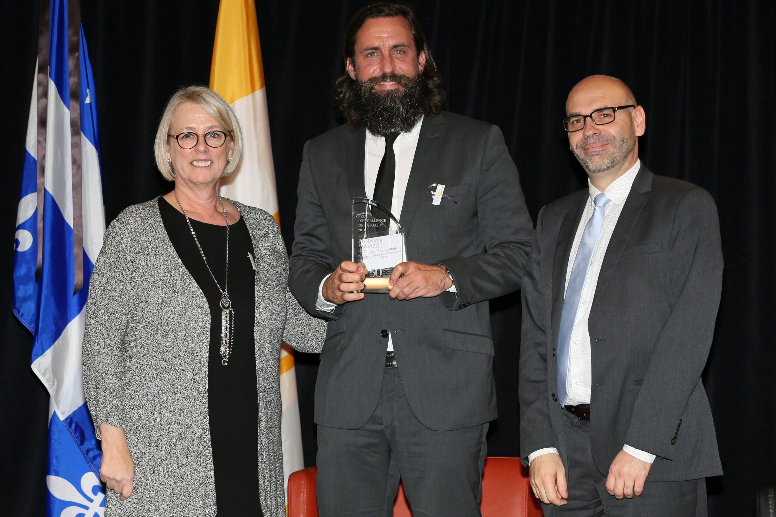 Un Prix d’excellence à la relève pour Johannes Frasnelli