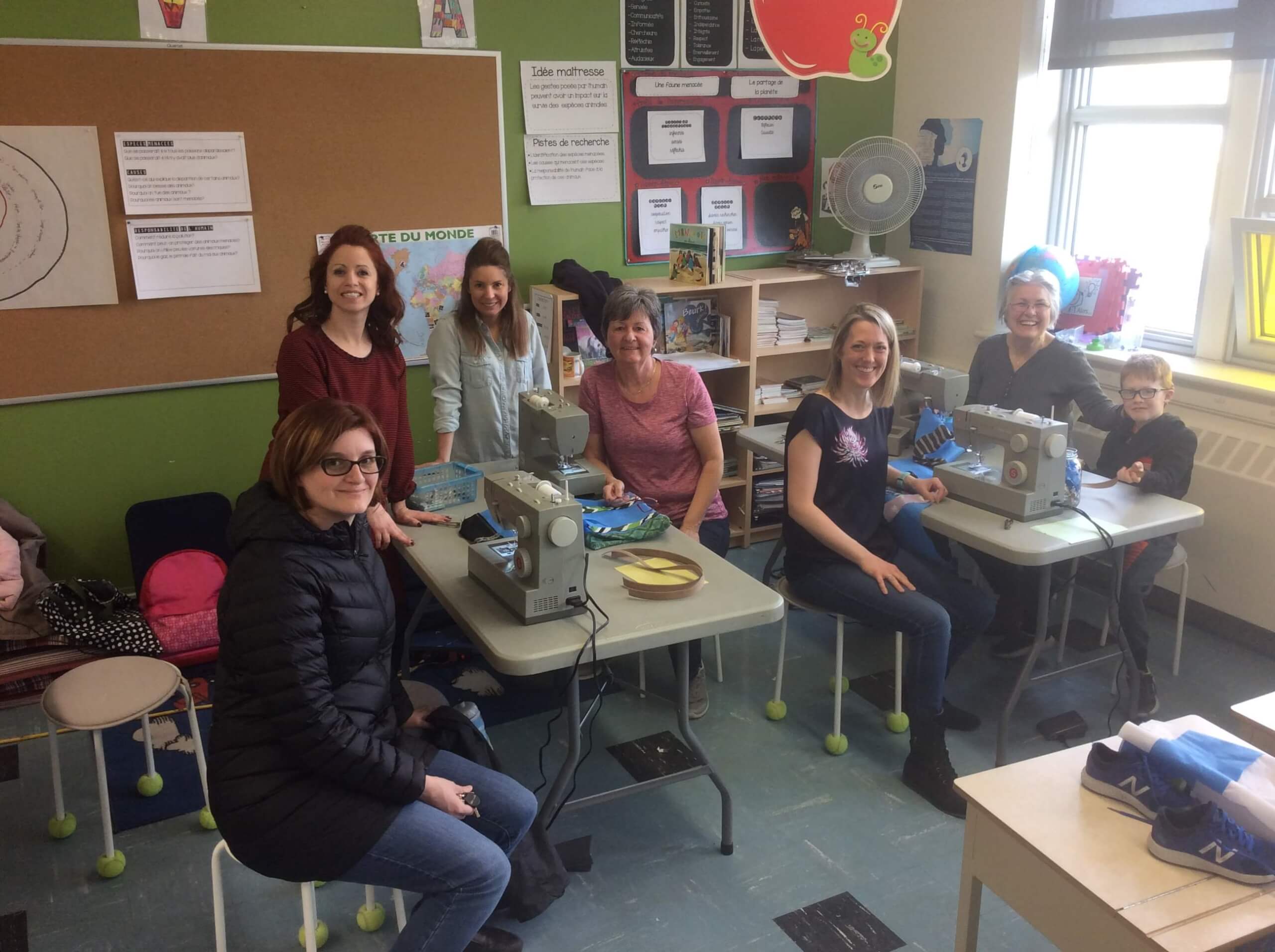 Des étudiants en sciences infirmières écoresponsables