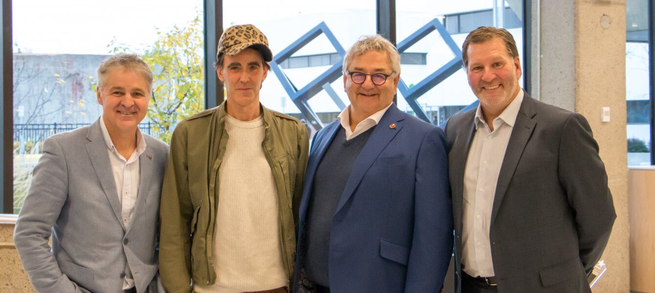 Mario Jean, Daniel Gélinas, Éric Forest et Richard Legendre parmi les immortels de l’UQTR