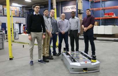 Un premier véhicule industriel autoguidé pour la Chaire DIVEL®