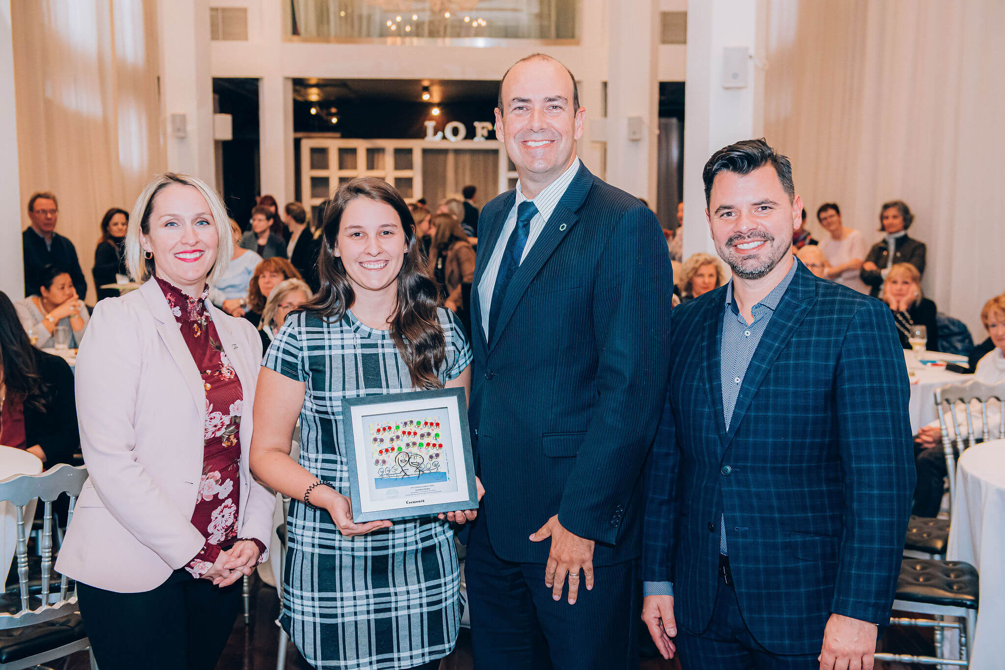 Maréva Savary, diplômée en orthophonie de l’UQTR, a reçu un prix Cardozo-Coderre