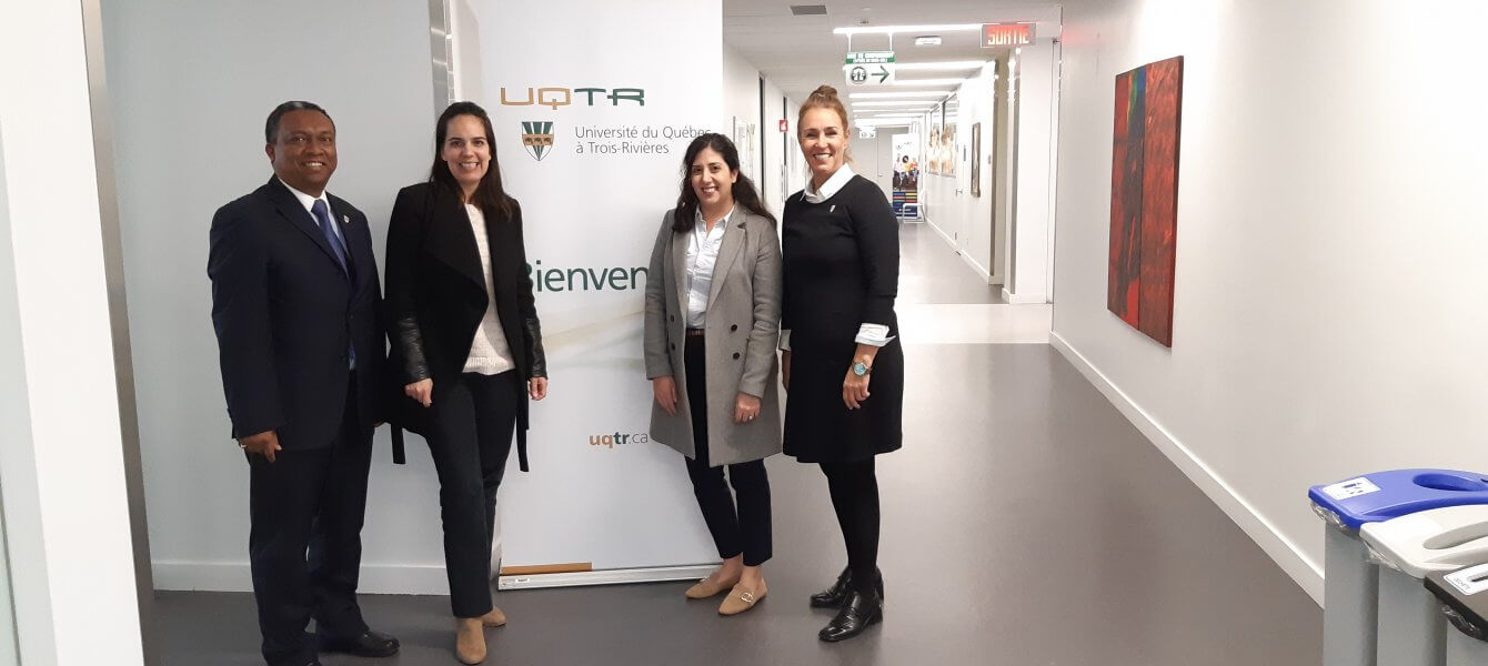 Visite du Consulat général des États-Unis au Campus de l’UQTR à Drummondville