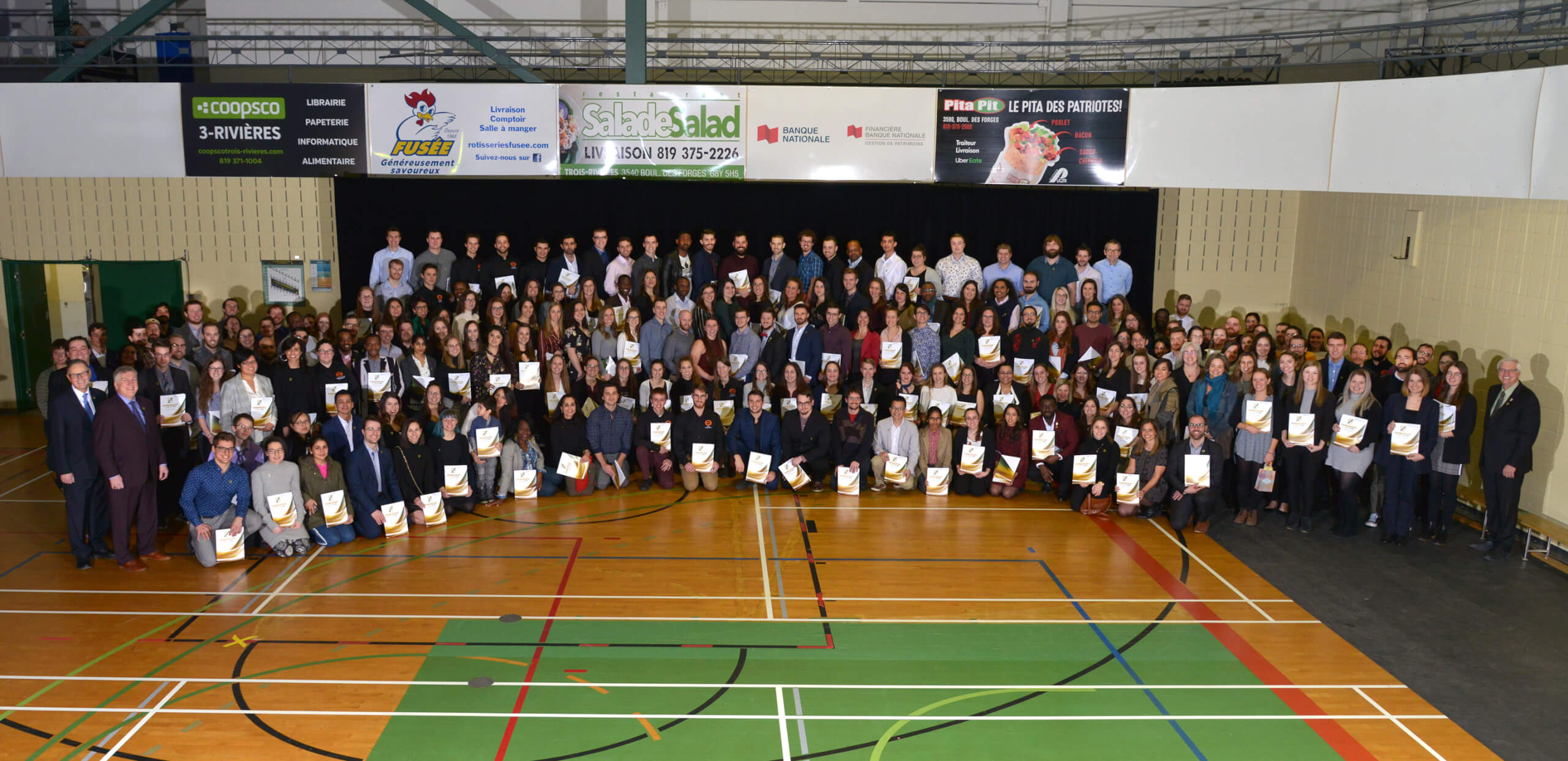 De nombreux heureux lors de la cérémonie de remise de bourses de la Fondation de l’UQTR