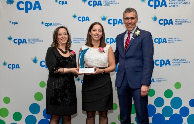 La professeure Audrey Bistodeau lauréate du prix CPA Émergence 2020