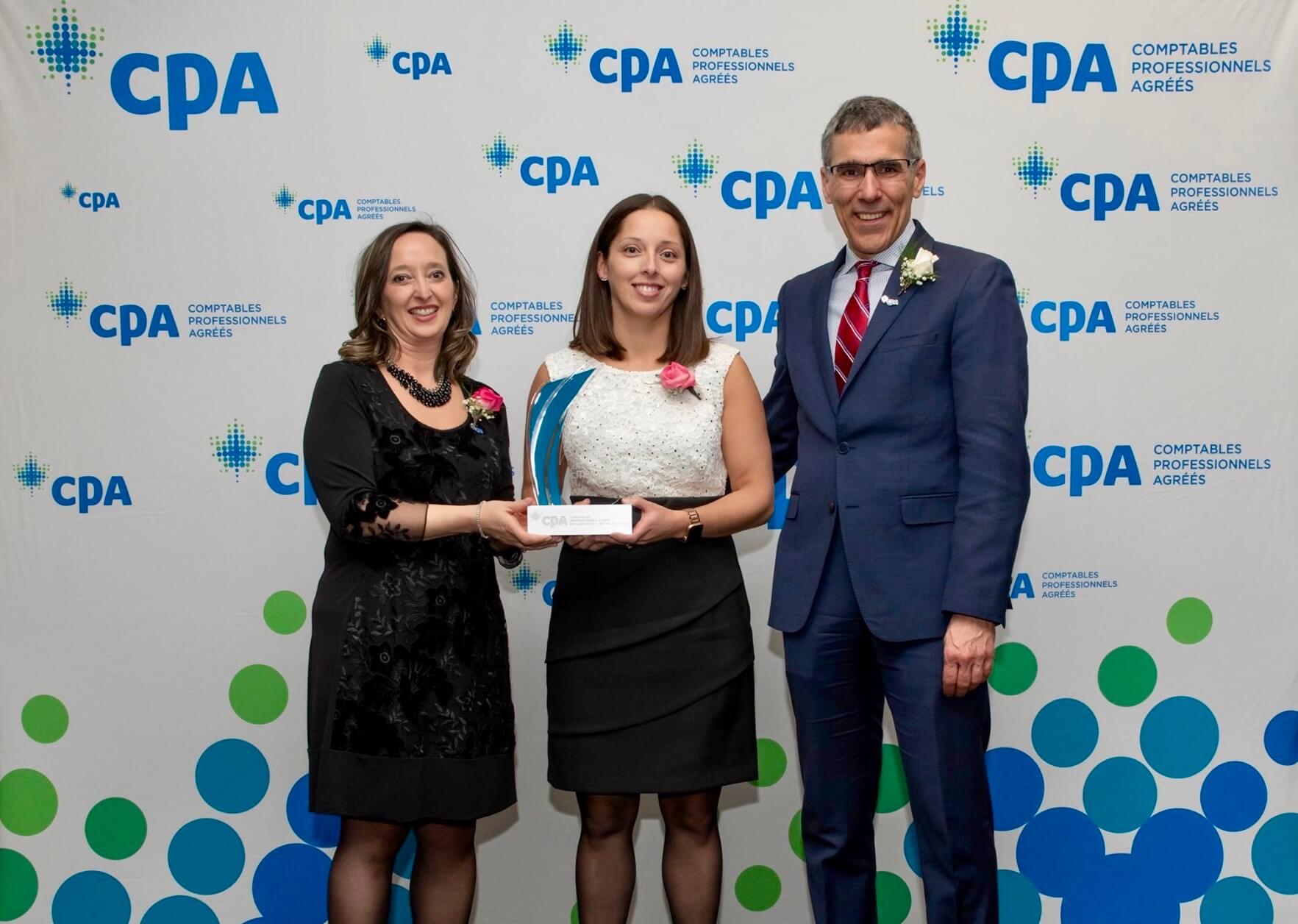 La professeure Audrey Bistodeau lauréate du prix CPA Émergence 2020