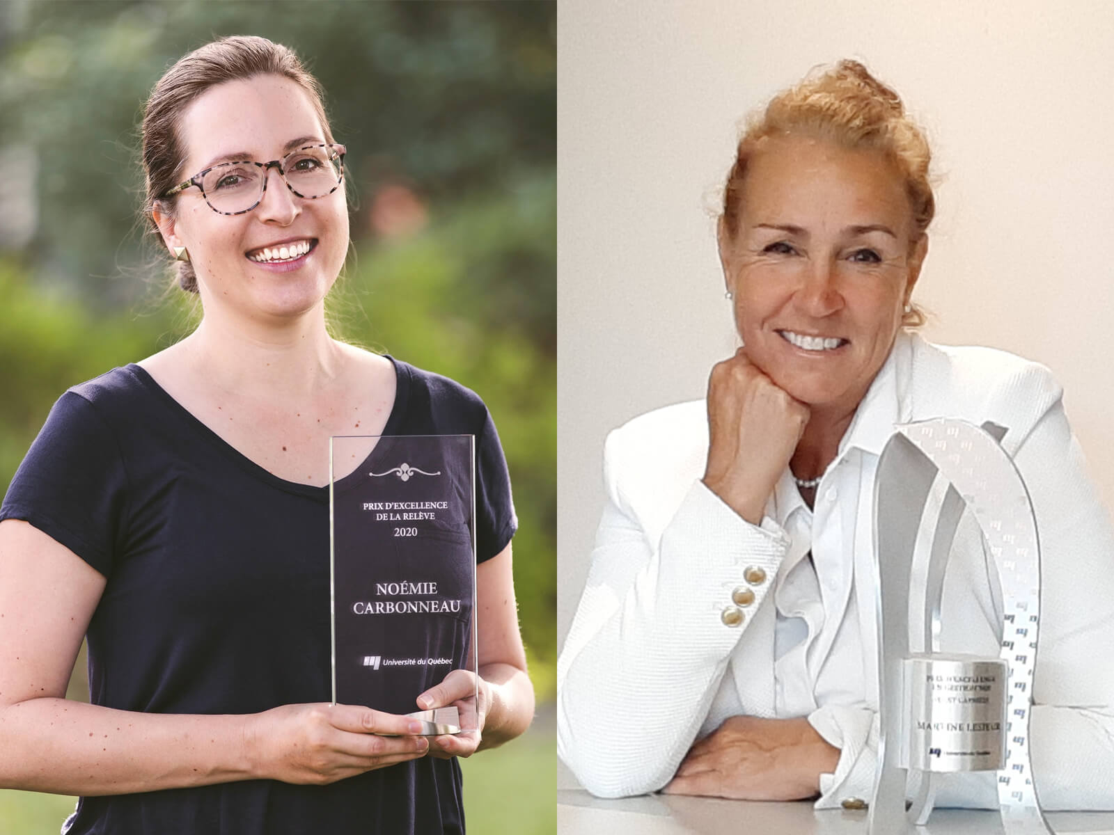 Prestigieuses distinctions pour Noémie Carbonneau et Martine Lesieur