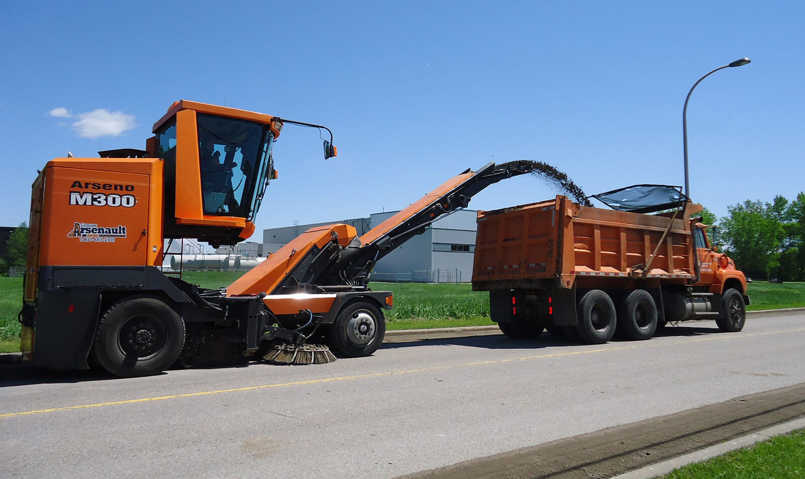 Revaloriser les balayures de rues peut être viable