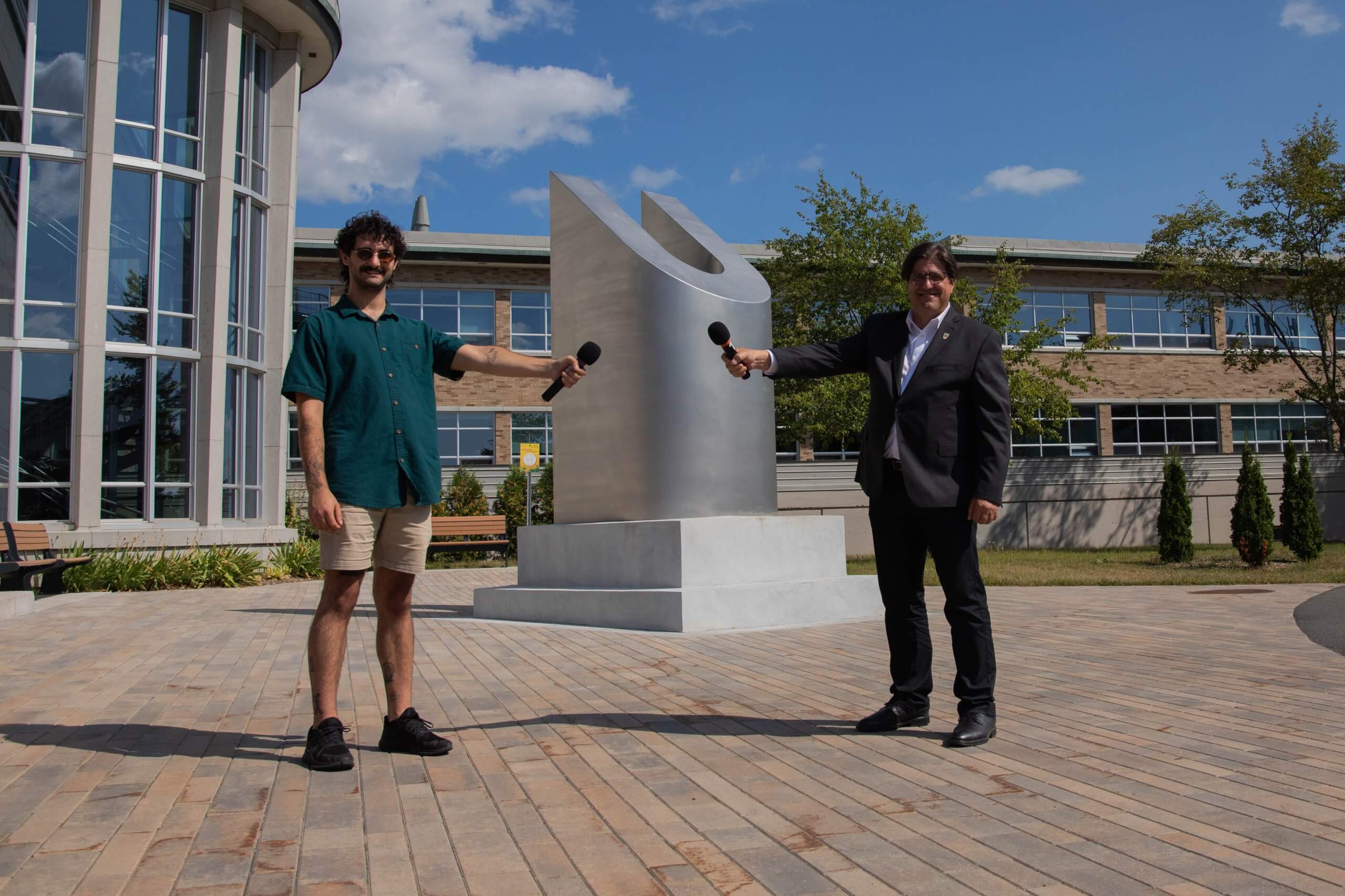 KNLO et Émile Bilodeau au spectacle de la rentrée de l’UQTR