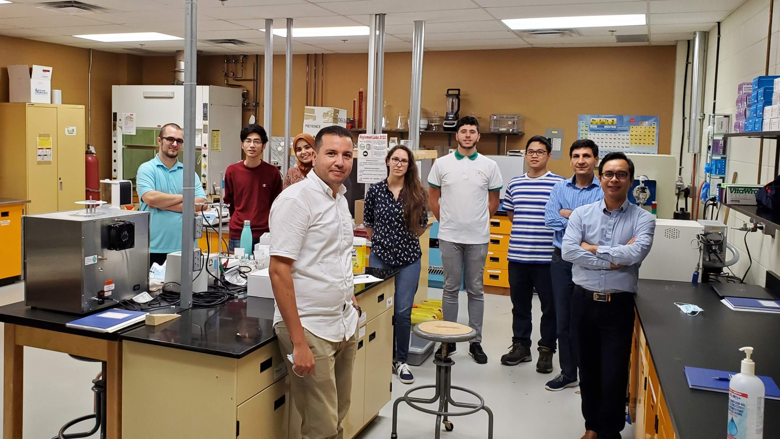 Près d’un million en subventions: l’équipe du professeur Phuong Nguyen-Tri a le vent dans les voiles