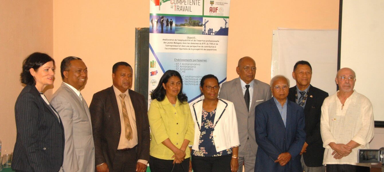 L’UQTR est au cœur du développement de l’alternance travail études à Madagascar