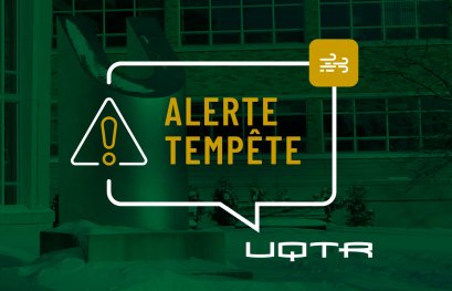 Télétravail et cours à distance pour l’UQTR le 26 janvier