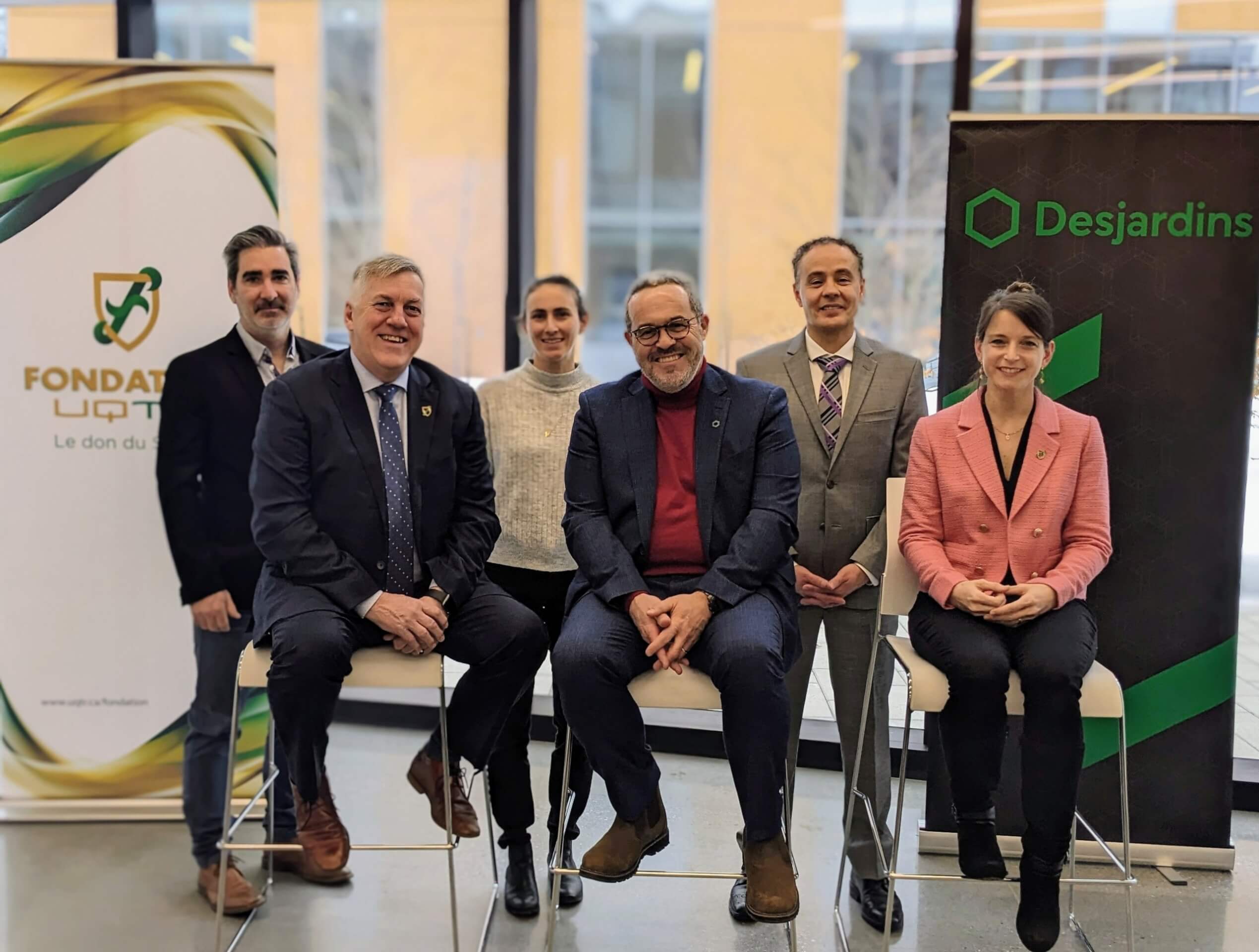 Nouveau Carrefour d’entrepreneuriat et d’innovation Desjardins au campus de l’UQTR à Drummondville