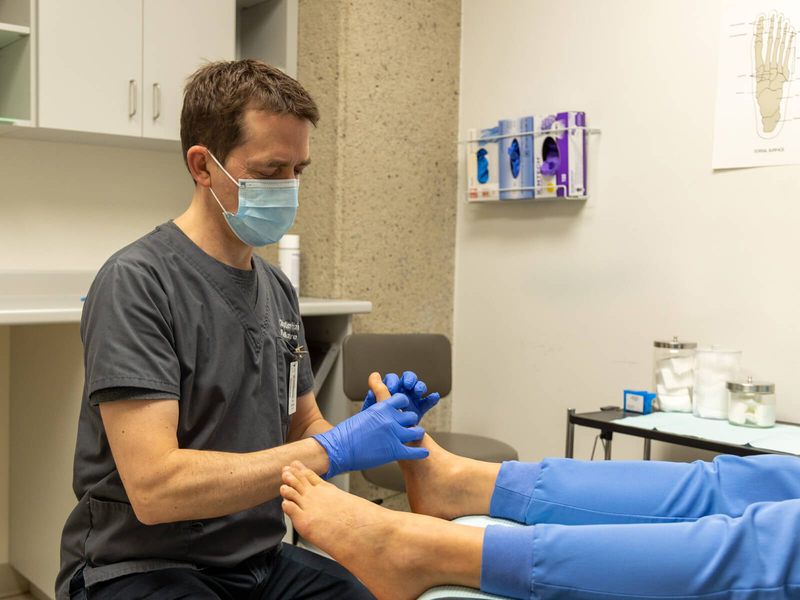 Ouverture d’une première clinique du pied diabétique en centre hospitalier