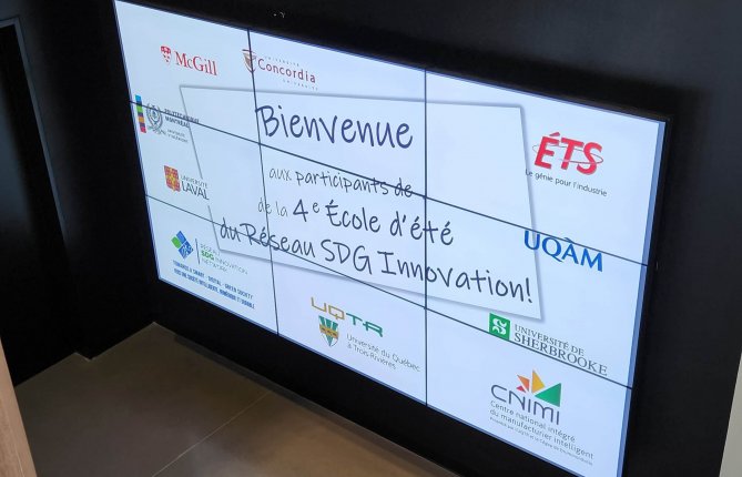 Le CNIMI accueille la 4e École d’été du Réseau SDG Innovation