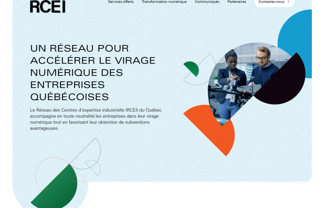 Une page Web pour le RCEI