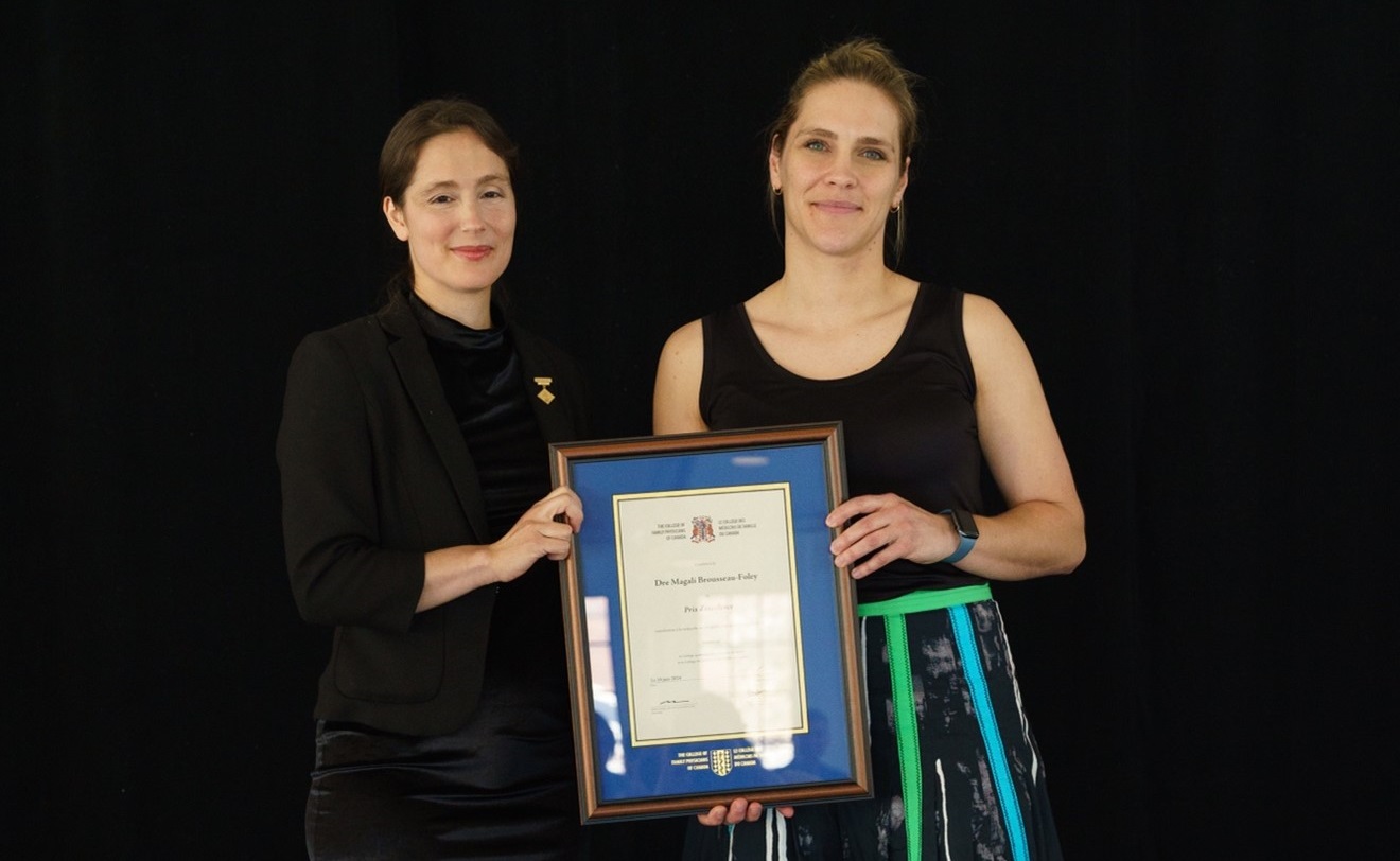 La docteure Magali Brousseau-Foley honorée par le CQMF