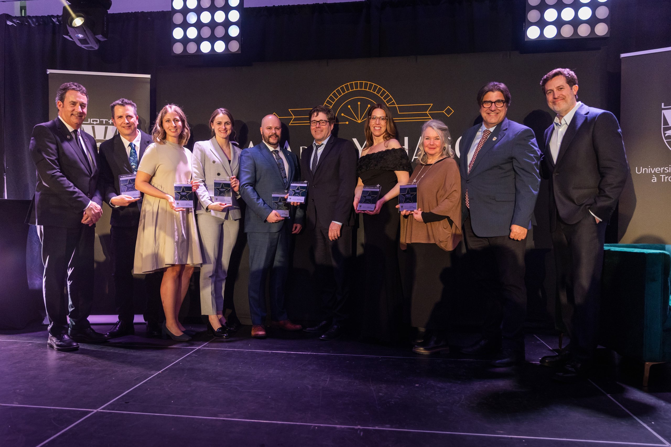 Soirée riche en émotions et en surprises au 11e Gala des Pythagore