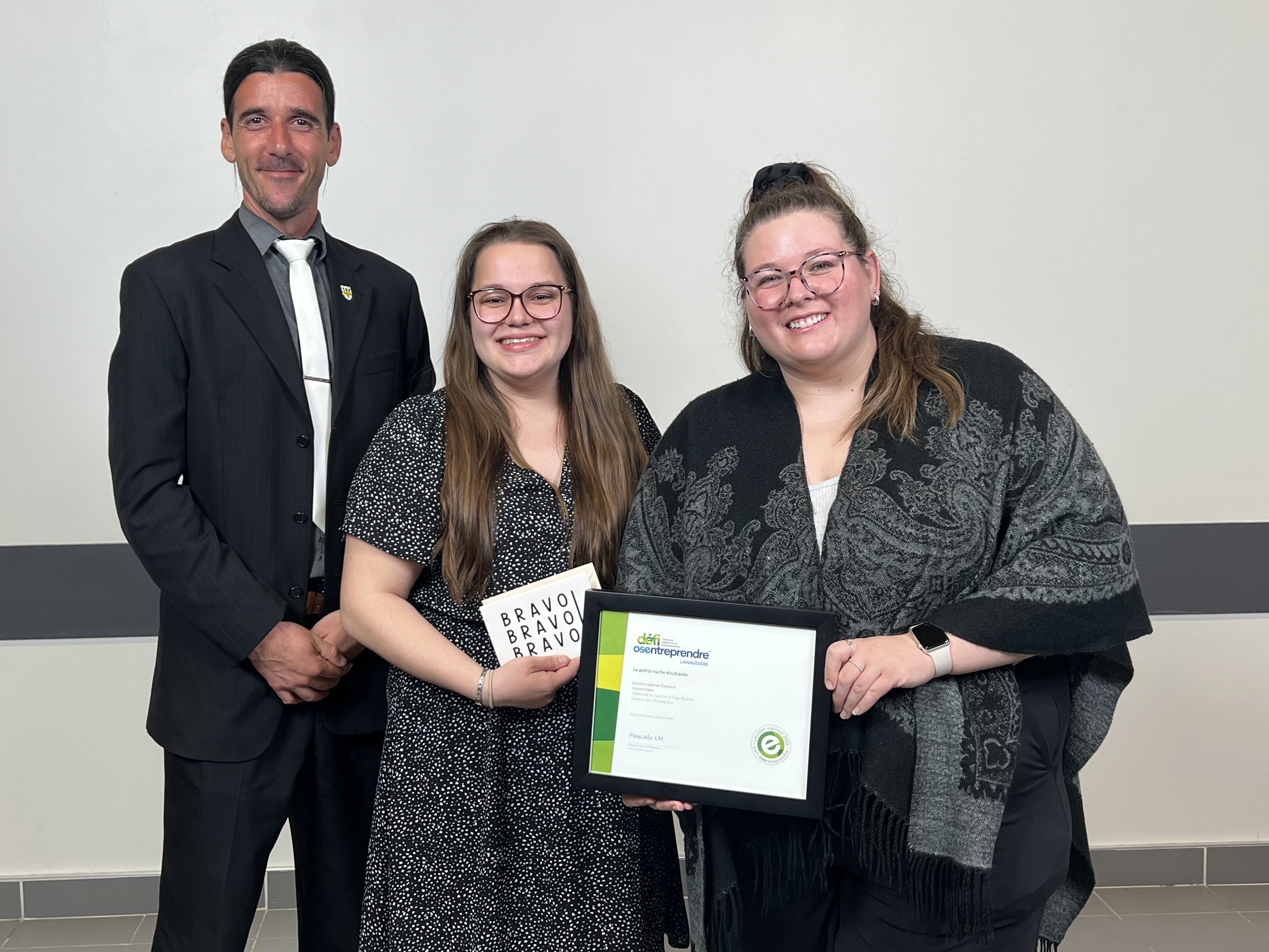 L’AGEHC Lanaudière se signale au gala du Défi OSEntreprendre