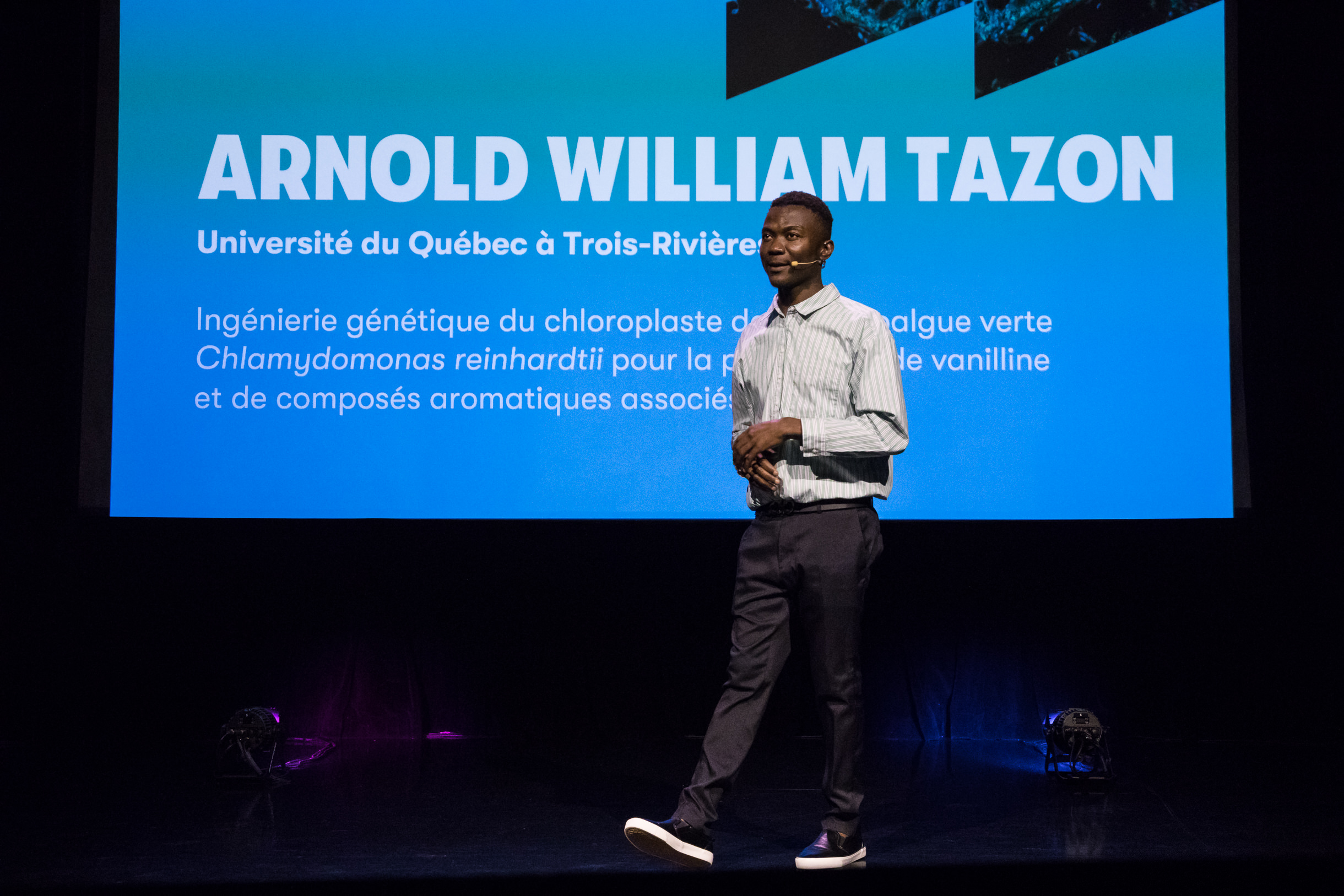 Ma thèse en 180 secondes : 2e place pour Arnold William Tazon