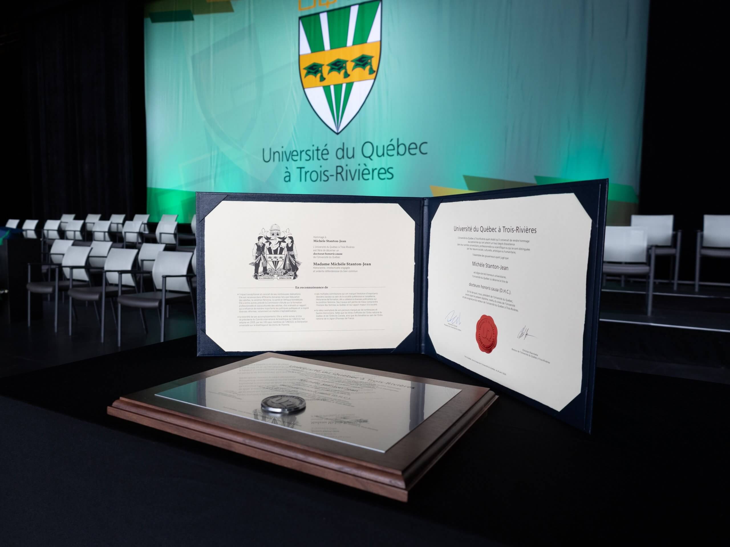 Un doctorat honoris causa pour célébrer quatre personnes inspirantes