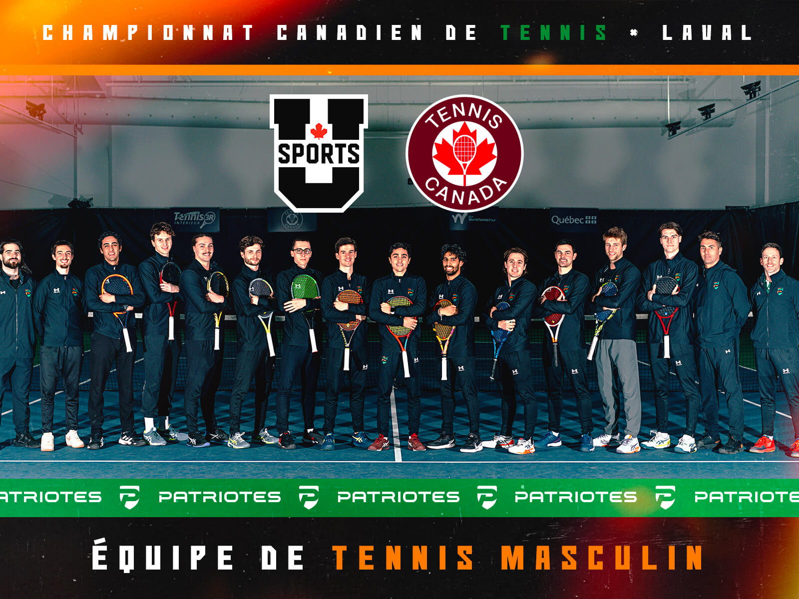 L’équipe masculine de tennis des Patriotes veut marquer l’histoire