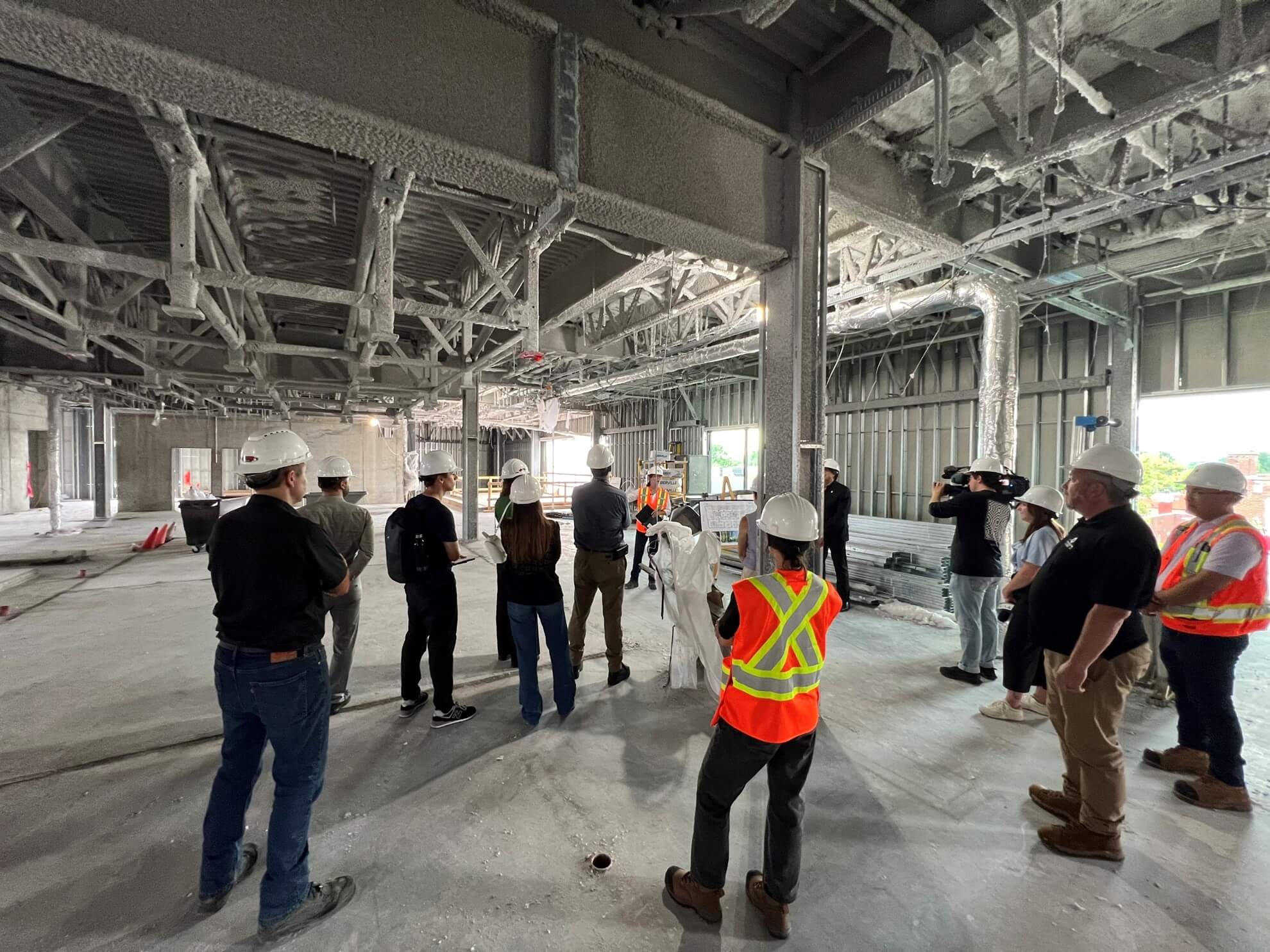 Pavillon Pellerin-Marmen : les travaux progressent