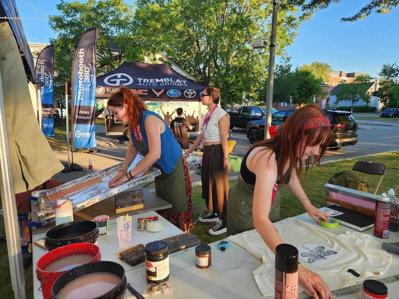 Participation d’étudiants de la section des arts de l’UQTR au projet Encre toi & moi