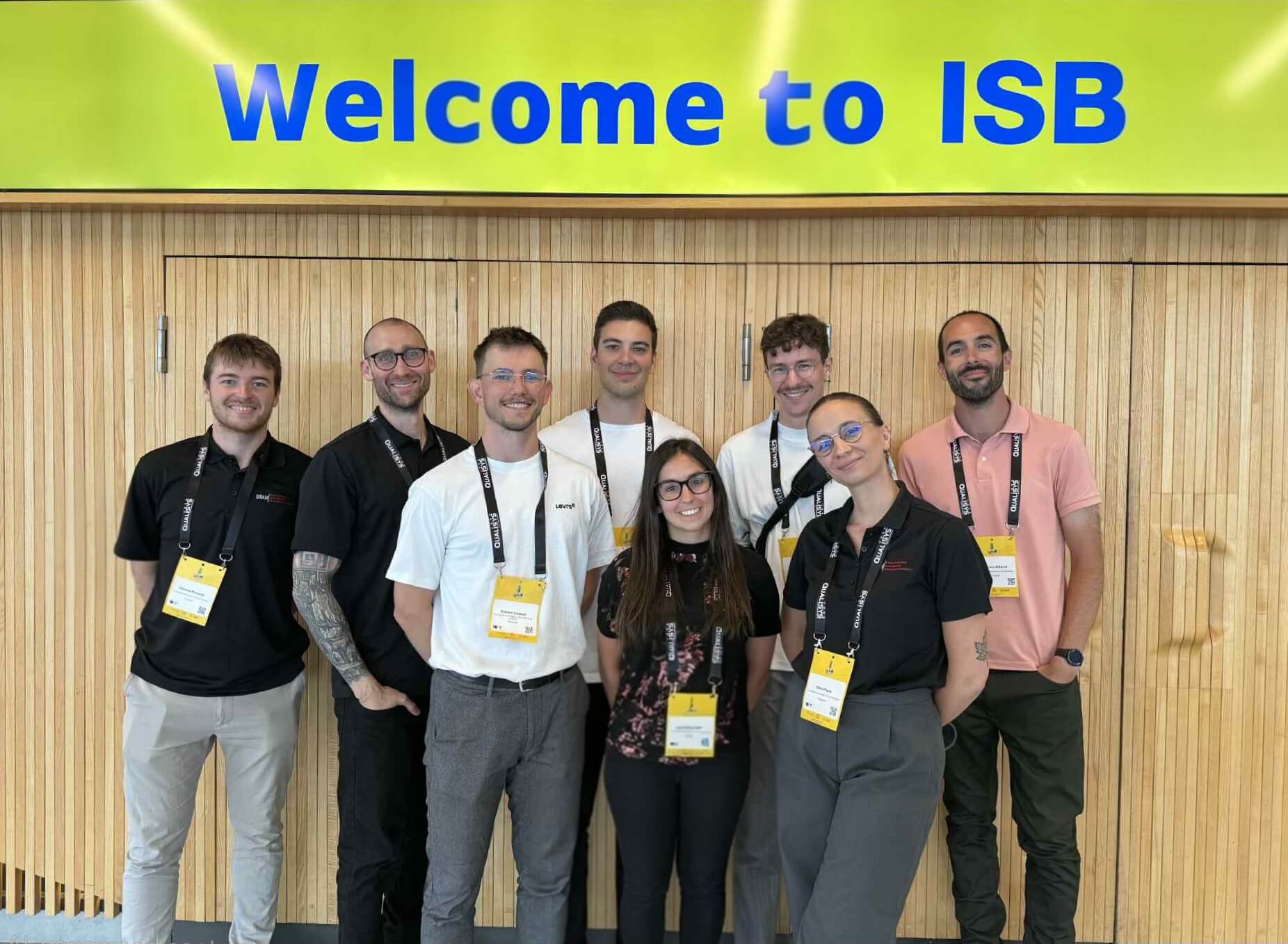 Le GRAN bien représenté au 30e congrès de l’International Society of Biomechanics 2025