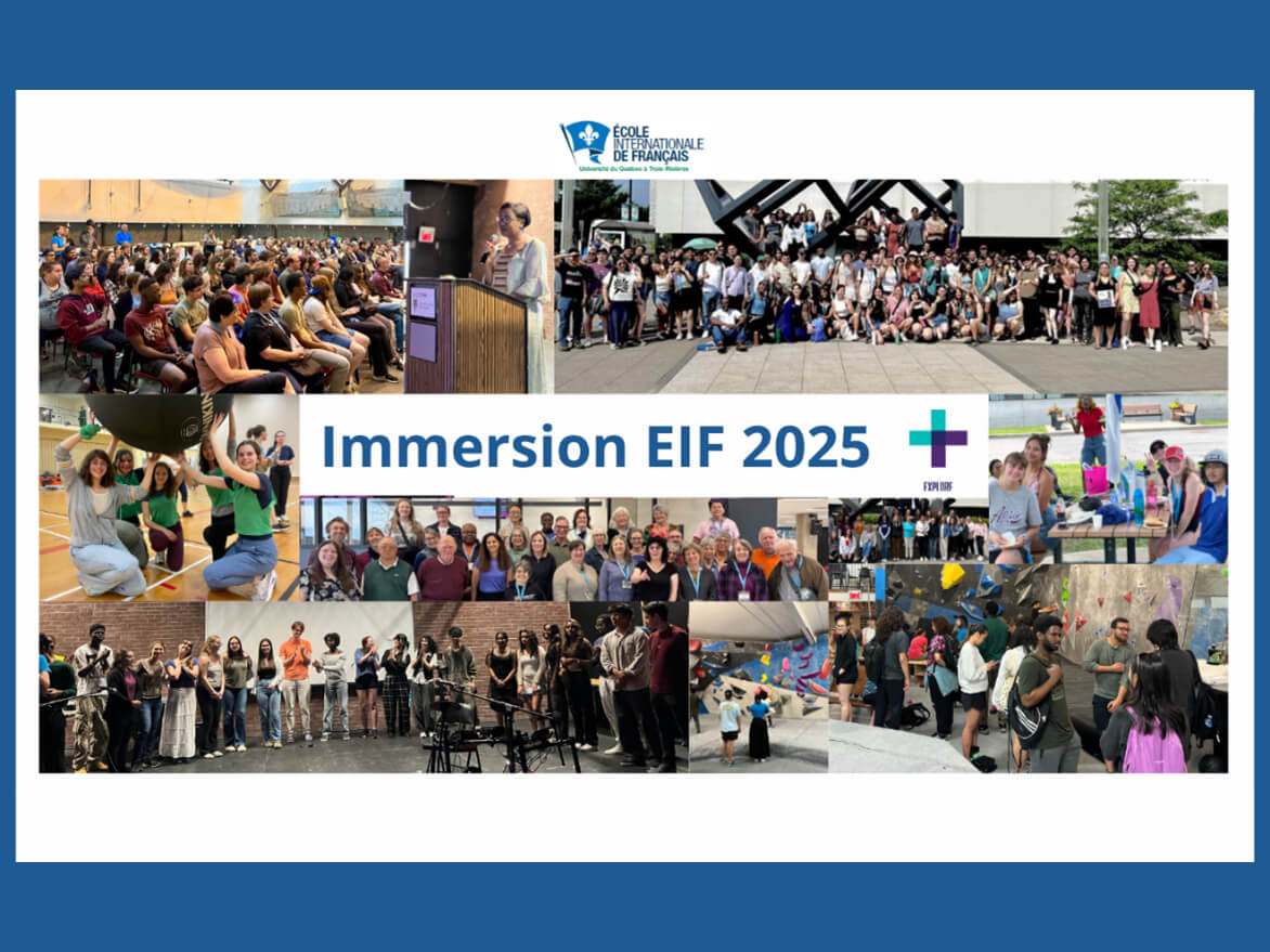 L’EIF fait rayonner la francophonie à Trois-Rivières!